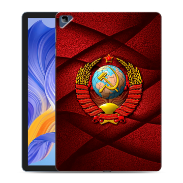 Силиконовый чехол на планшета Huawei Honor Pad X8 с принтом Герб СССР Силиконовый чехол на планшета Huawei Honor Pad X8 с принтом Герб СССР