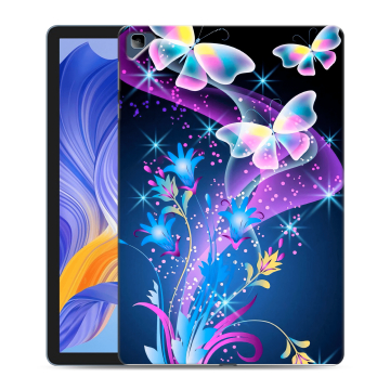 Силиконовый чехол на Huawei Honor Pad X8 с принтом Бабочки Силиконовый чехол на Huawei Honor Pad X8 с принтом Бабочки