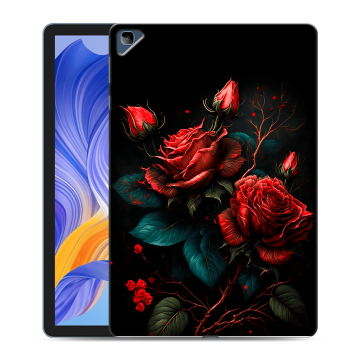 Силиконовый чехол на Huawei Honor Pad X8 с принтом Розы красные Силиконовый чехол на Huawei Honor Pad X8 с принтом Розы красные