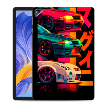 Силиконовый чехол на Huawei Honor Pad X8 с принтом Гоночные машины Силиконовый чехол на Huawei Honor Pad X8 с принтом Гоночные машины