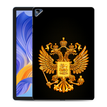 Силиконовый чехол на Huawei Honor Pad X8 с принтом Герб России желтый Силиконовый чехол на Huawei Honor Pad X8 с принтом Герб России желтый