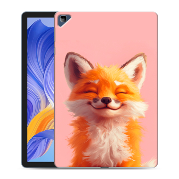 Силиконовый чехол на Huawei Honor Pad X8 с принтом милая лиса Силиконовый чехол на Huawei Honor Pad X8 с принтом милая лиса