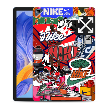 Силиконовый чехол на Huawei Honor Pad X8 с принтом Найк Nike яркий Силиконовый чехол на Huawei Honor Pad X8 с принтом Найк Nike яркий