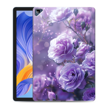 Силиконовый чехол на Huawei Honor Pad X8 с принтом Розы цветы