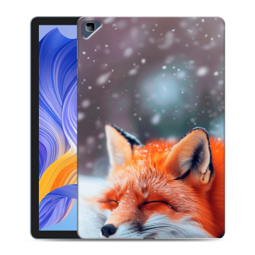 Силиконовый чехол на Huawei Honor Pad X8 с принтом лиса Силиконовый чехол на Huawei Honor Pad X8 с принтом лиса