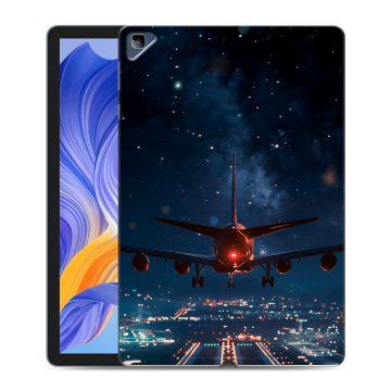 Силиконовый чехол на Huawei Honor Pad X8 с принтом самолет Силиконовый чехол на Huawei Honor Pad X8 с принтом самолет