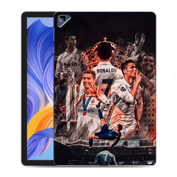 Силиконовый чехол на Huawei Honor Pad X8 с принтом Реал Роналдо Real Ronaldo