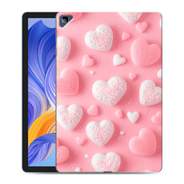 Силиконовый чехол на Huawei Honor Pad X8 с принтом Сердечки Силиконовый чехол на Huawei Honor Pad X8 с принтом Сердечки