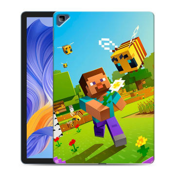 Силиконовый чехол на Huawei Honor Pad X8 с принтом Майнкрафт Minecraft