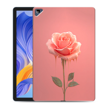 Силиконовый чехол на Huawei Honor Pad X8 с принтом Розовая роза Силиконовый чехол на Huawei Honor Pad X8 с принтом Розовая роза