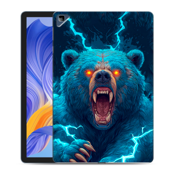 Силиконовый чехол на Huawei Honor Pad X8 с принтом Медведь Силиконовый чехол на Huawei Honor Pad X8 с принтом Медведь