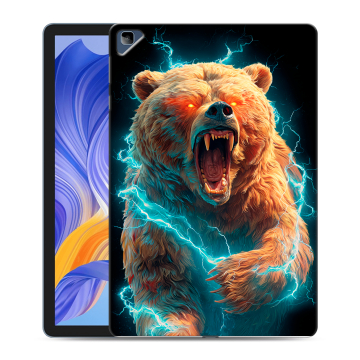 Силиконовый чехол на Huawei Honor Pad X8 с принтом Медведь Силиконовый чехол на Huawei Honor Pad X8 с принтом Медведь