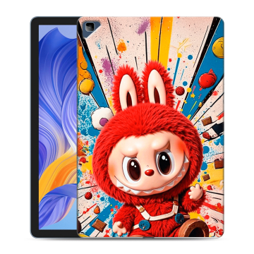 Силиконовый чехол на Huawei Honor Pad X8 с принтом Labubu Лабубу Силиконовый чехол на Huawei Honor Pad X8 с принтом Labubu Лабубу