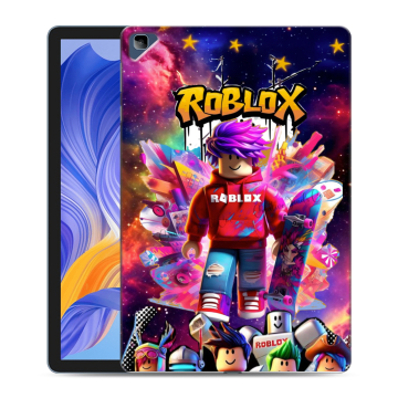 Силиконовый чехол на Huawei Honor Pad X8 с принтом Roblox Роблокс