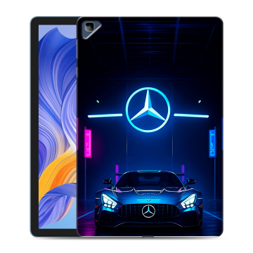 Силиконовый чехол на Huawei Honor Pad X8 с принтом Mercedes Мерседес Силиконовый чехол на Huawei Honor Pad X8 с принтом Mercedes Мерседес