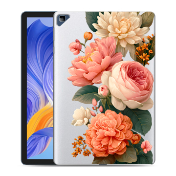 Силиконовый чехол на Huawei Honor Pad X8 с принтом цветы