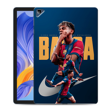 Силиконовый чехол на Huawei Honor Pad X8 с принтом Барселона Barca Yamal Силиконовый чехол на Huawei Honor Pad X8 с принтом Барселона Barca Yamal