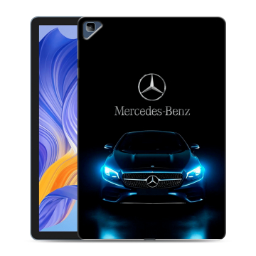 Силиконовый чехол на Huawei Honor Pad X8 с принтом Mercedes Мерседес