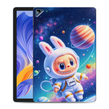 Силиконовый чехол на Huawei Honor Pad X8 с принтом Labubu Лабубу Силиконовый чехол на Huawei Honor Pad X8 с принтом Labubu Лабубу