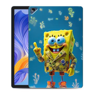 Силиконовый чехол на Huawei Honor Pad X8 с принтом Спанч боб Спанчбоб Силиконовый чехол на Huawei Honor Pad X8 с принтом Спанч боб Спанчбоб