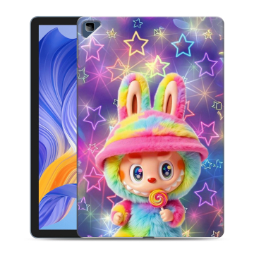 Силиконовый чехол на Huawei Honor Pad X8 с принтом Labubu Лабубу Силиконовый чехол на Huawei Honor Pad X8 с принтом Labubu Лабубу