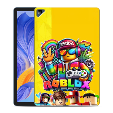 Силиконовый чехол на Huawei Honor Pad X8 с принтом Roblox Роблокс Силиконовый чехол на Huawei Honor Pad X8 с принтом Roblox Роблокс