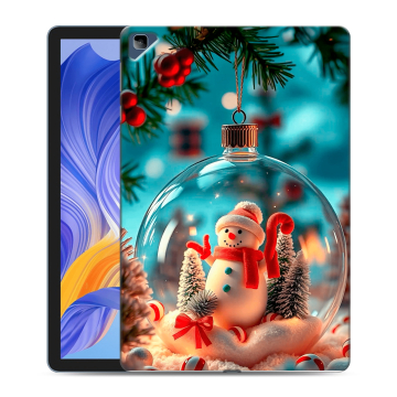 Силиконовый чехол на Huawei Honor Pad X8 с принтом Новый год