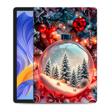 Силиконовый чехол на Huawei Honor Pad X8 с принтом Новый год