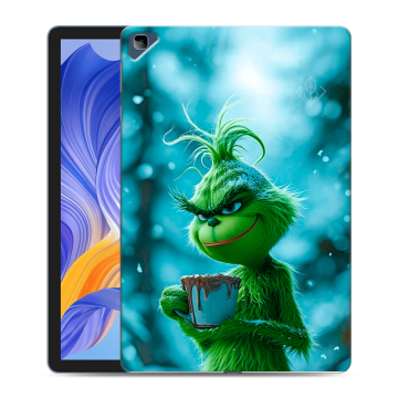 Силиконовый чехол на Huawei Honor Pad X8 с принтом Новый год гринч