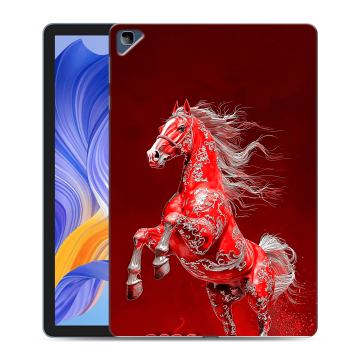 Силиконовый чехол на Huawei Honor Pad X8 с принтом Новый год