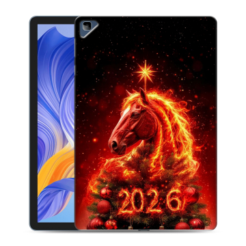 Силиконовый чехол на Huawei Honor Pad X8 с принтом Новый год