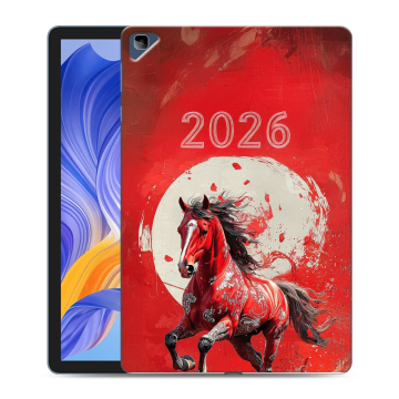 Силиконовый чехол на Huawei Honor Pad X8 с принтом Новый год