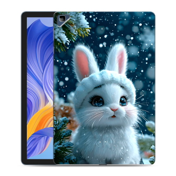 Силиконовый чехол на Huawei Honor Pad X8 с принтом Новый год