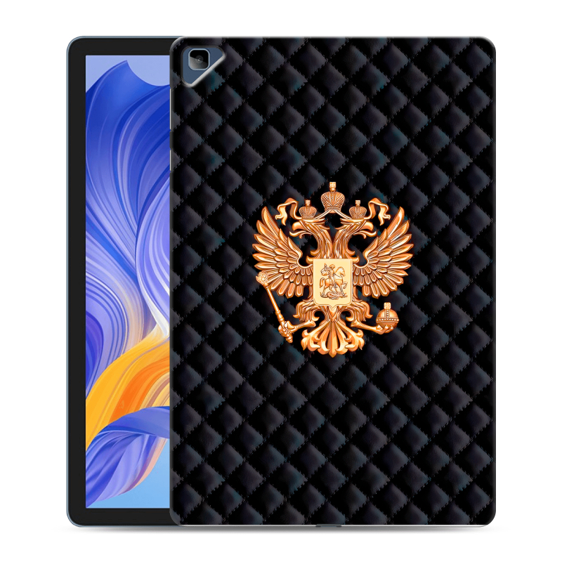 Силиконовый противоударный чехол на Huawei Honor Pad X8 с принтом Герб России принт Силиконовый противоударный чехол на Huawei Honor Pad X8 с принтом Герб России принт