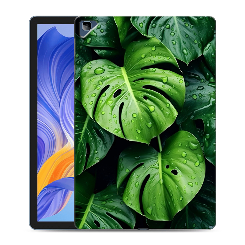 Силиконовый чехол на Huawei Honor Pad X8 с принтом Листья Силиконовый чехол на Huawei Honor Pad X8 с принтом Листья
