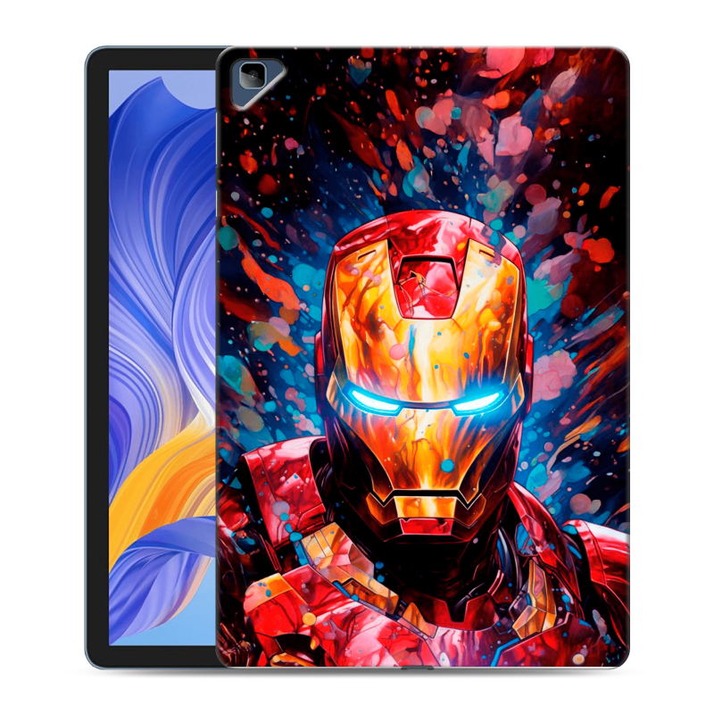 Силиконовый чехол на Huawei Honor Pad X8 с принтом Железный человек Ironman Силиконовый чехол на Huawei Honor Pad X8 с принтом Железный человек Ironman