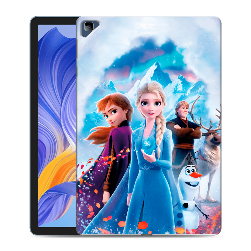 Силиконовый противоударный чехол на Huawei Honor Pad X8 с принтом Холодное сердце Frozen Силиконовый противоударный чехол на Huawei Honor Pad X8 с принтом Холодное сердце Frozen