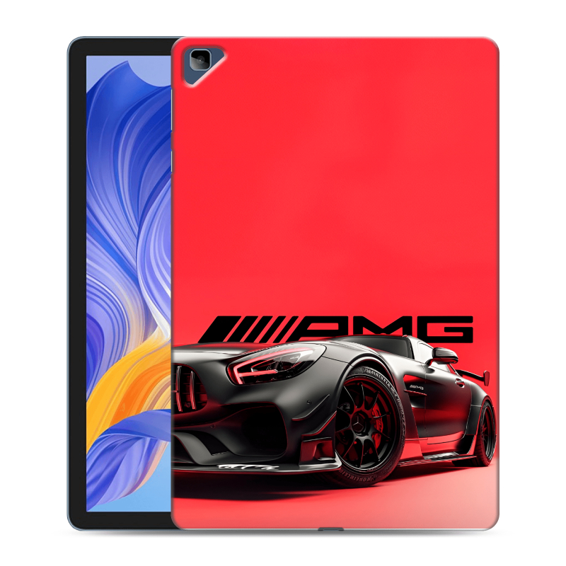 Силиконовый противоударный чехол на Huawei Honor Pad X8 с принтом Мерседес Mercedes AMG Силиконовый противоударный чехол на Huawei Honor Pad X8 с принтом Мерседес Mercedes AMG