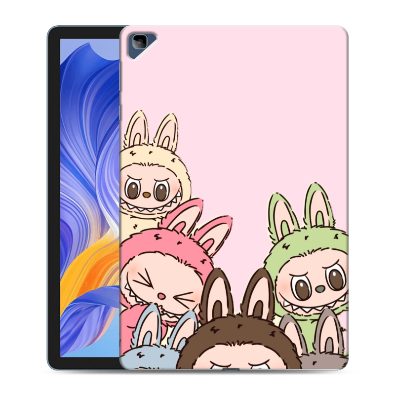 Силиконовый чехол на Huawei Honor Pad X8 с принтом Лабубу Силиконовый чехол на Huawei Honor Pad X8 с принтом Лабубу