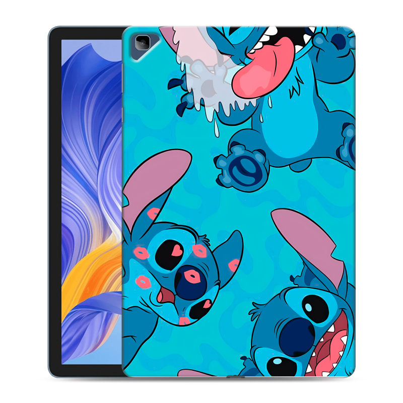 Силиконовый чехол на Huawei Honor Pad X8 с принтом Лило и Стич Силиконовый чехол на Huawei Honor Pad X8 с принтом Лило и Стич