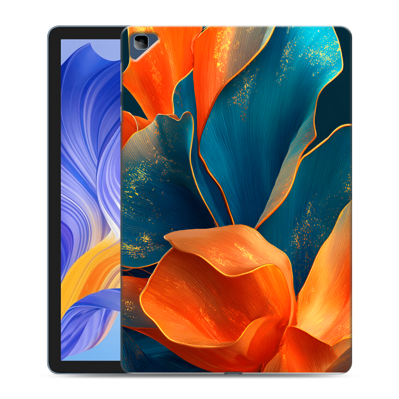 Силиконовый чехол на Huawei Honor Pad X8 с принтом Цветы Силиконовый чехол на Huawei Honor Pad X8 с принтом Цветы