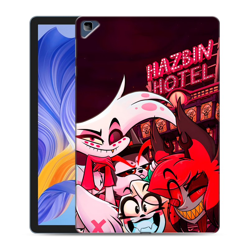 Силиконовый чехол на Huawei Honor Pad X8 с принтом Hazbin Hotel Отель Хазбин Силиконовый чехол на Huawei Honor Pad X8 с принтом Hazbin Hotel Отель Хазбин