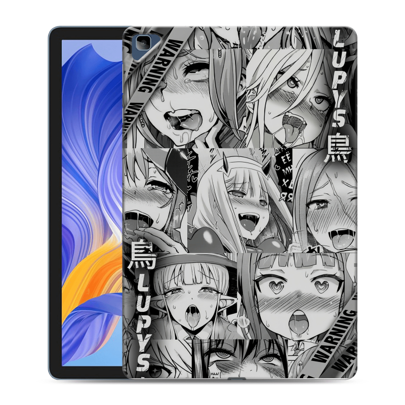Силиконовый чехол на Huawei Honor Pad X8 с принтом Ahegao Ахегао Аниме Силиконовый чехол на Huawei Honor Pad X8 с принтом Ahegao Ахегао Аниме