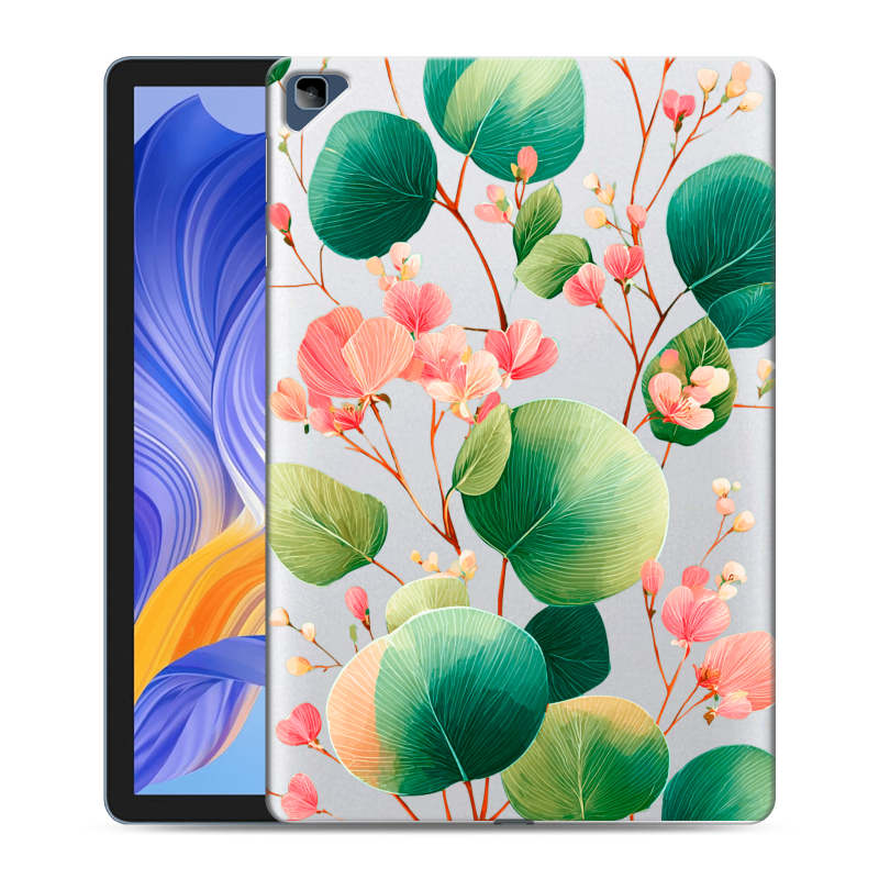 Силиконовый чехол на Huawei Honor Pad X8 с принтом женский Силиконовый чехол на Huawei Honor Pad X8 с принтом женский