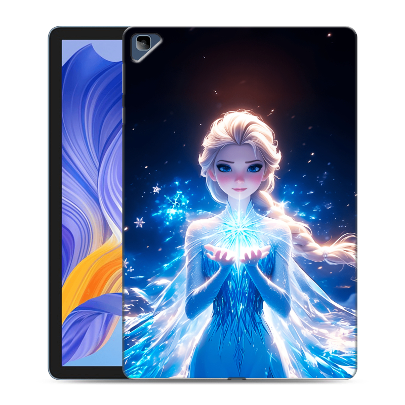 Силиконовый противоударный чехол на Huawei Honor Pad X8 с принтом Холодное сердце Frozen Силиконовый противоударный чехол на Huawei Honor Pad X8 с принтом Холодное сердце Frozen