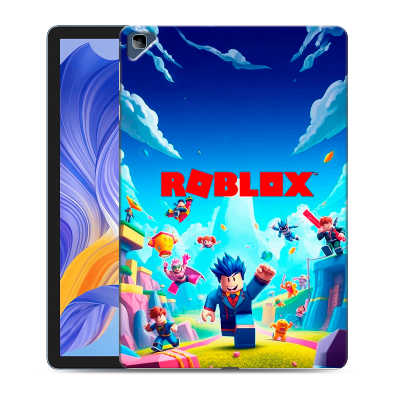 Силиконовый чехол на Huawei Honor Pad X8 с принтом Roblox Роблокс Силиконовый чехол на Huawei Honor Pad X8 с принтом Roblox Роблокс