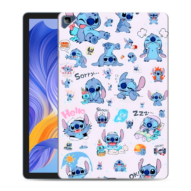 Силиконовый чехол на Huawei Honor Pad X8 с принтом Лило и Стич Силиконовый чехол на Huawei Honor Pad X8 с принтом Лило и Стич
