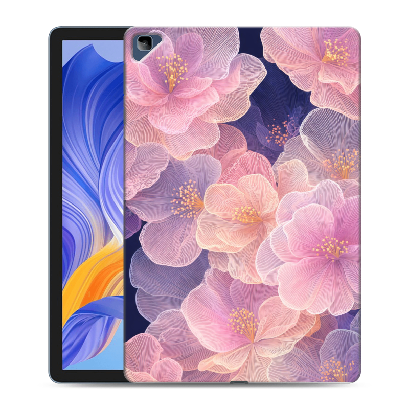 Силиконовый чехол на Huawei Honor Pad X8 с принтом женский Силиконовый чехол на Huawei Honor Pad X8 с принтом женский