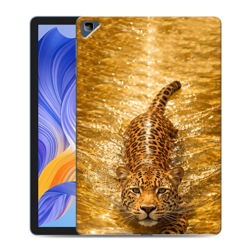 Силиконовый противоударный чехол на Huawei Honor Pad X8 с принтом женский Силиконовый противоударный чехол на Huawei Honor Pad X8 с принтом женский