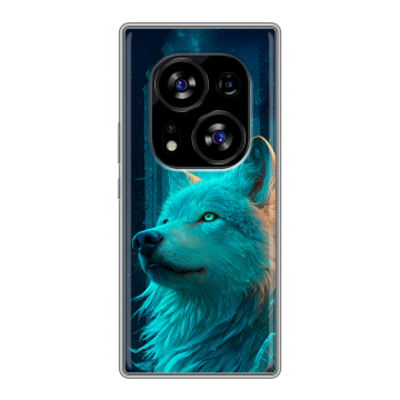Силиконовый чехол на Tecno Phantom X2 с принтом бабочки саккура Силиконовый чехол на Tecno Phantom X2 с принтом бабочки саккура